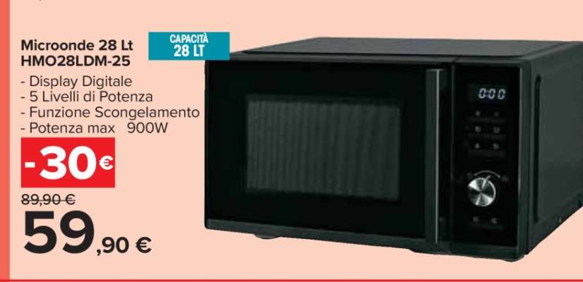 Microonde 28 Lt HMO28LDM-25