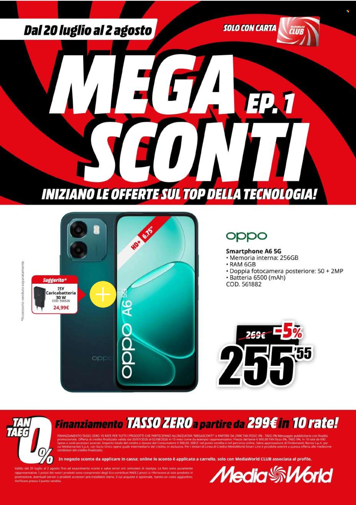 Volantino MediaWorld - 20/7/2026 - 2/8/2026. Pagina 23