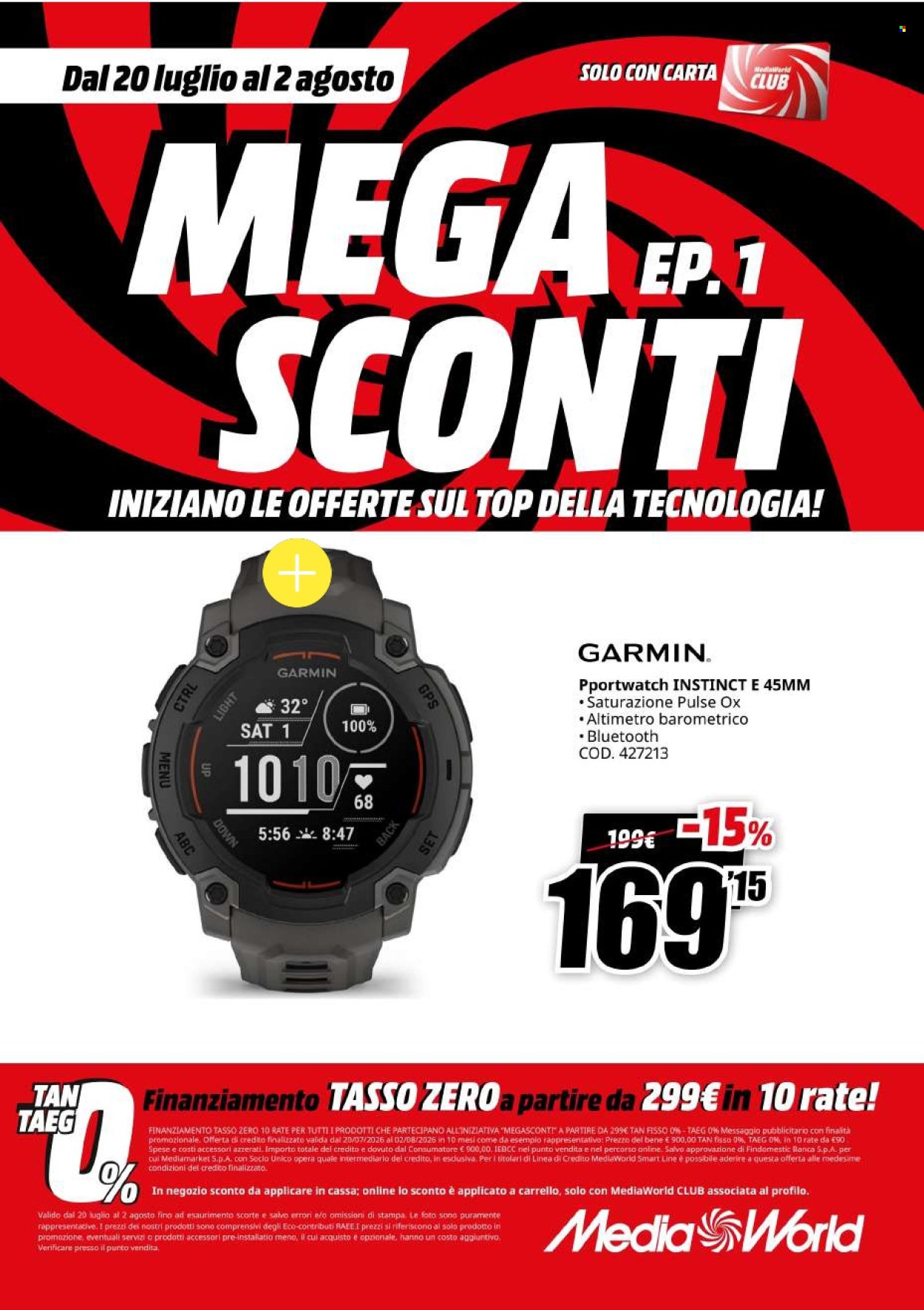Volantino MediaWorld - 20/7/2026 - 2/8/2026. Pagina 24