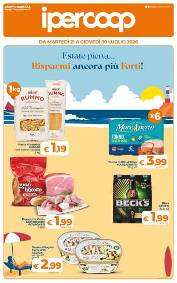 Volantino Coop - 21/7/2026 - 30/7/2026.