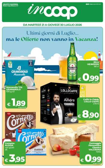 Volantino Coop - 21/7/2026 - 30/7/2026.