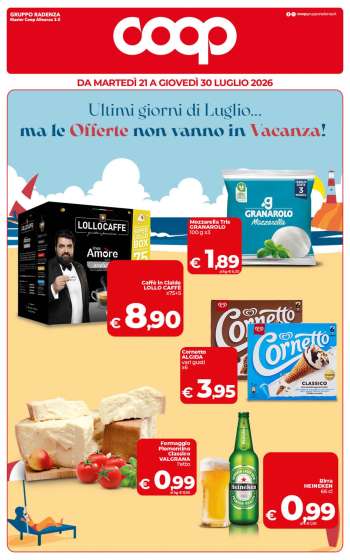 Volantino Coop - 21/7/2026 - 30/7/2026.