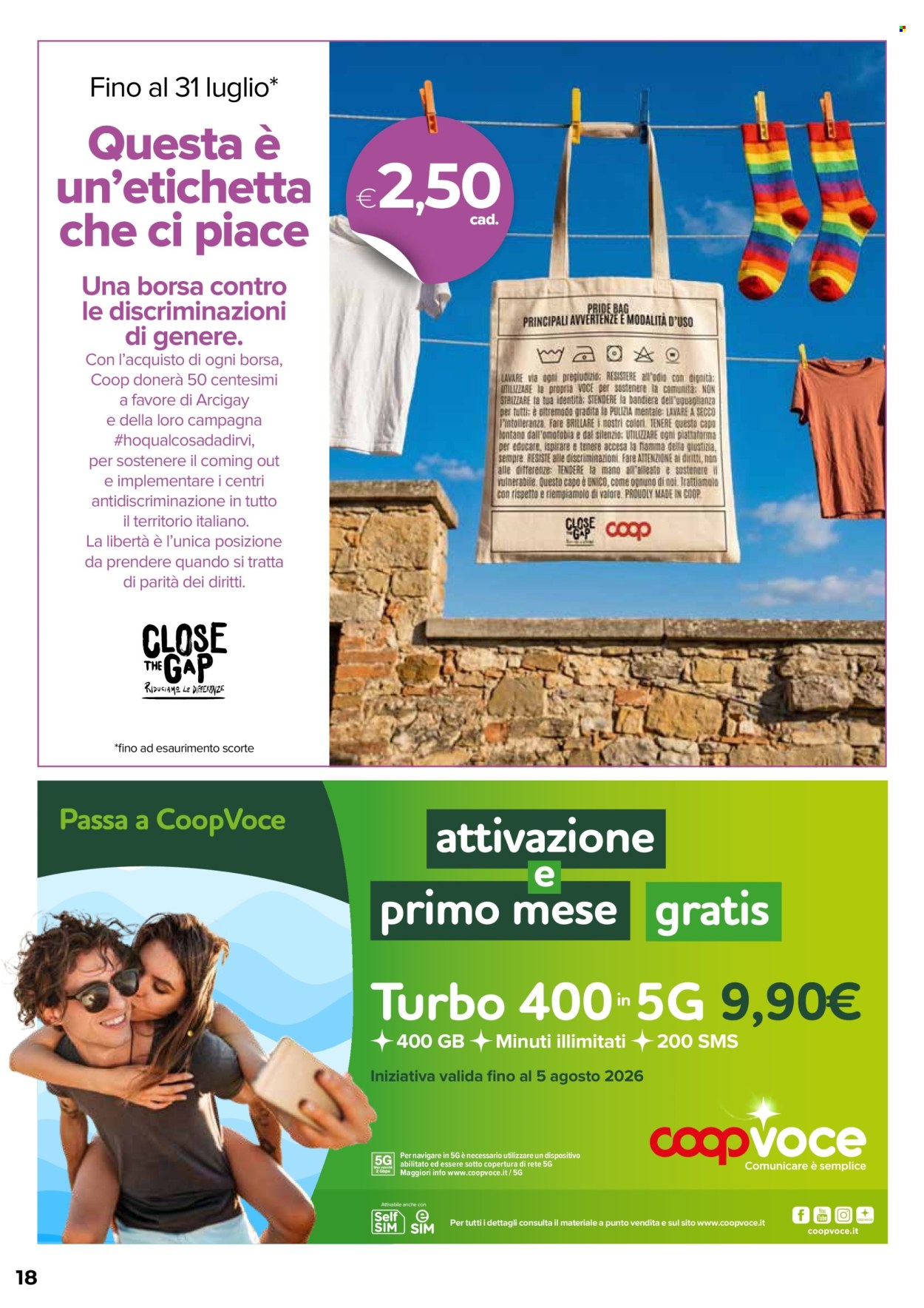 Volantino Coop - 23/7/2026 - 5/8/2026. Pagina 18