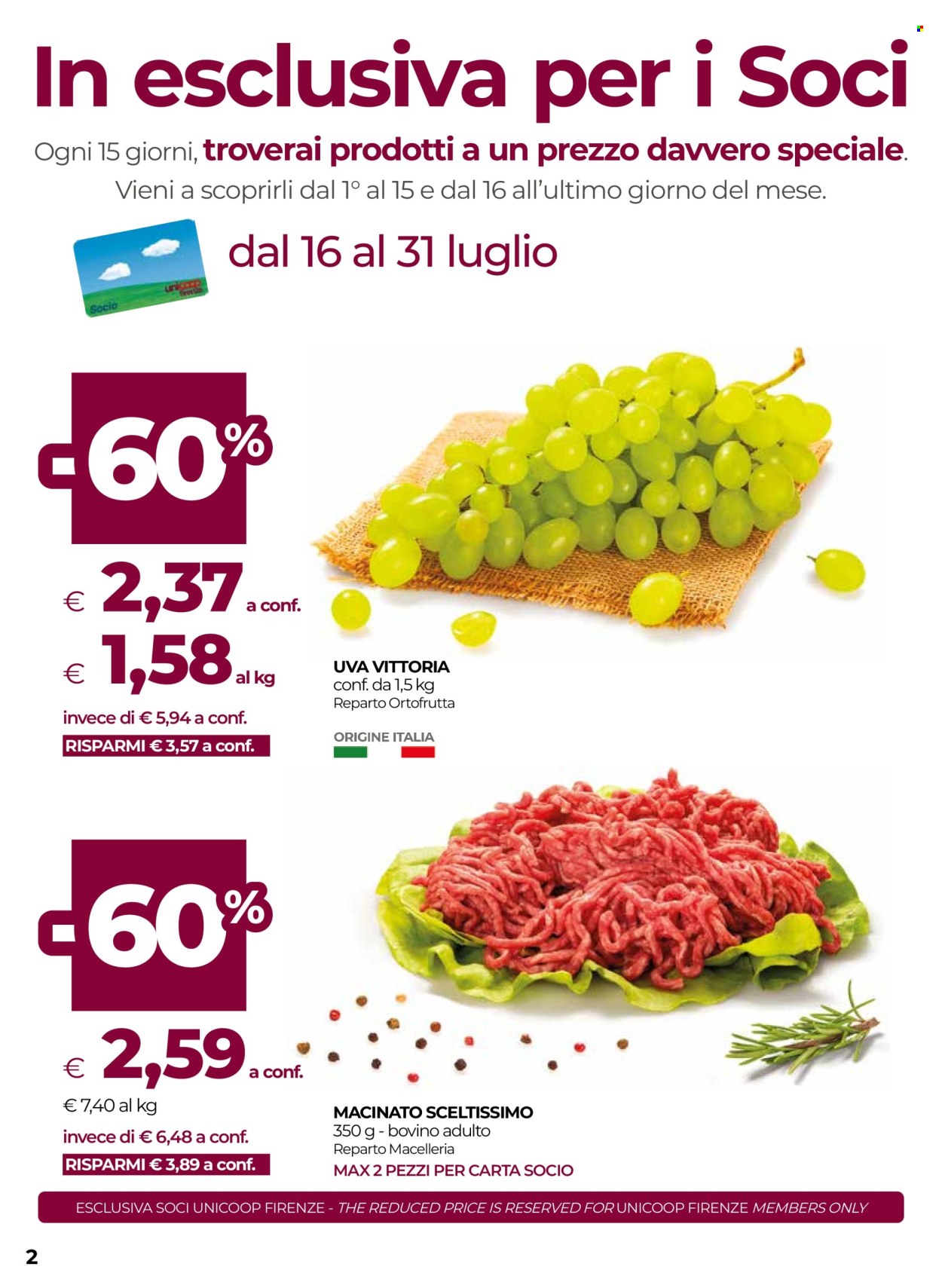 Volantino Coop - 23/7/2026 - 5/8/2026. Pagina 2