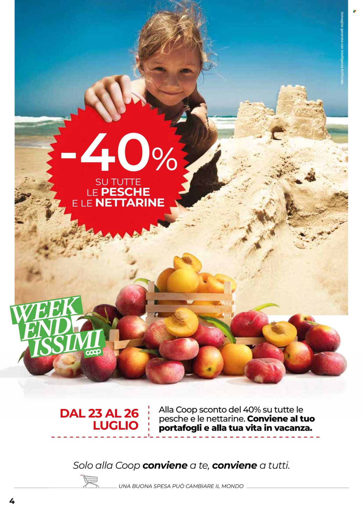 Volantino Coop - 23/7/2026 - 5/8/2026. Pagina 4