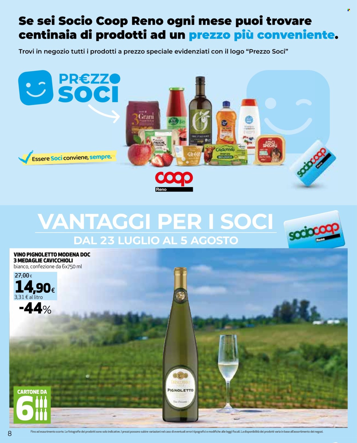Volantino Coop - 23/7/2026 - 5/8/2026. Pagina 8