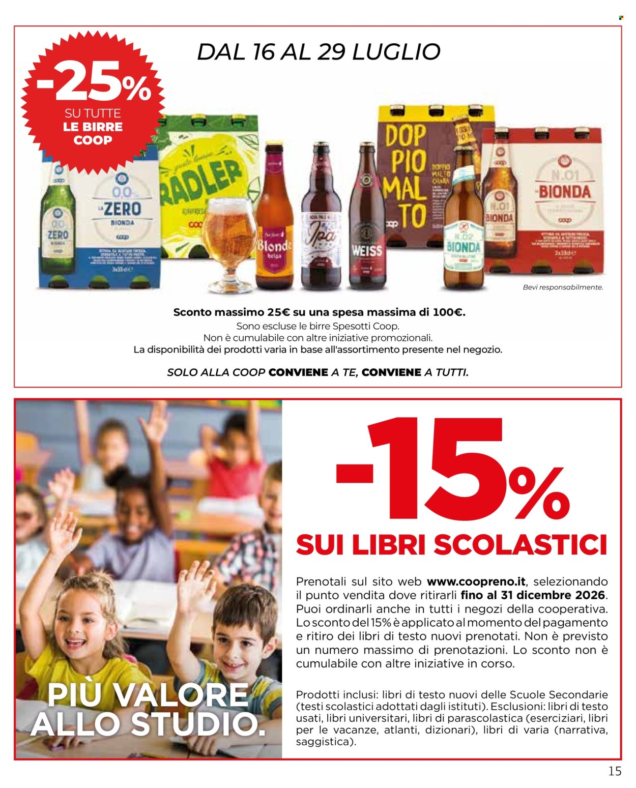 Volantino Coop - 23/7/2026 - 5/8/2026. Pagina 15