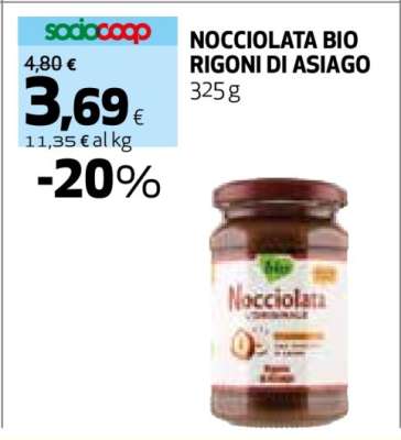 Nocciolata Bio Rigoni di Asiago