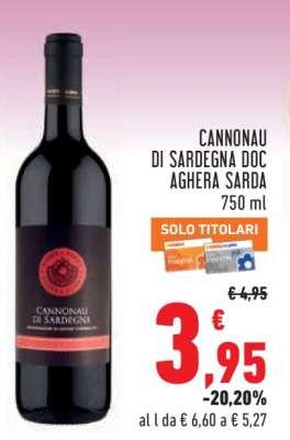 Cannonau di Sardegna DOC Aghera Sarda