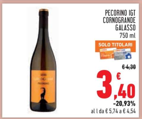 Pecorino IGT Cornogrande Galasso 750 ml