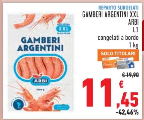 GAMBERI ARGENTINI XXL