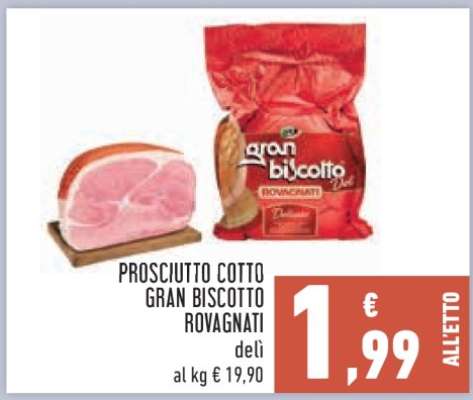 Prosciutto Cotto Gran Biscotto Rovagnati