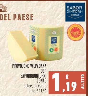 Provolone Valpadana DOP Sapori&Dintorni Conad