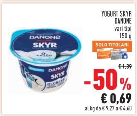 YOGURT SKYR DANONE