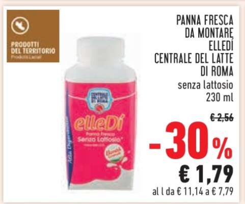 Panna Fresca da Montare ElleDi