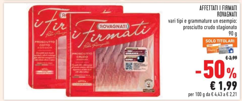 Affettati I Firmati ROVAGNATI