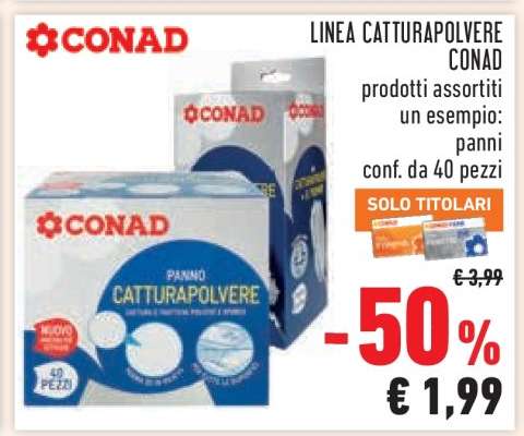 LINEA CATTURAPOLVERE CONAD