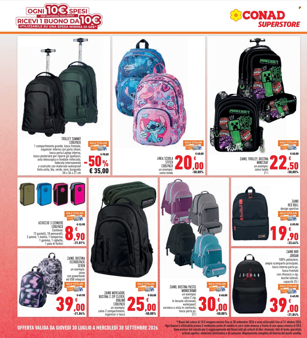 Volantino Conad - 30/7/2026 - 12/8/2026. Pagina 26