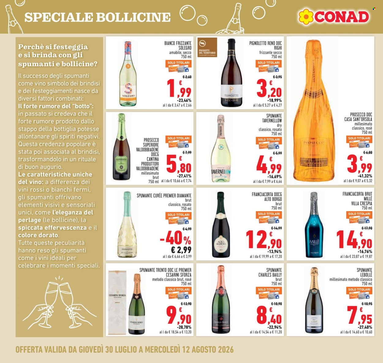 Volantino Conad - 30/7/2026 - 12/8/2026. Pagina 18