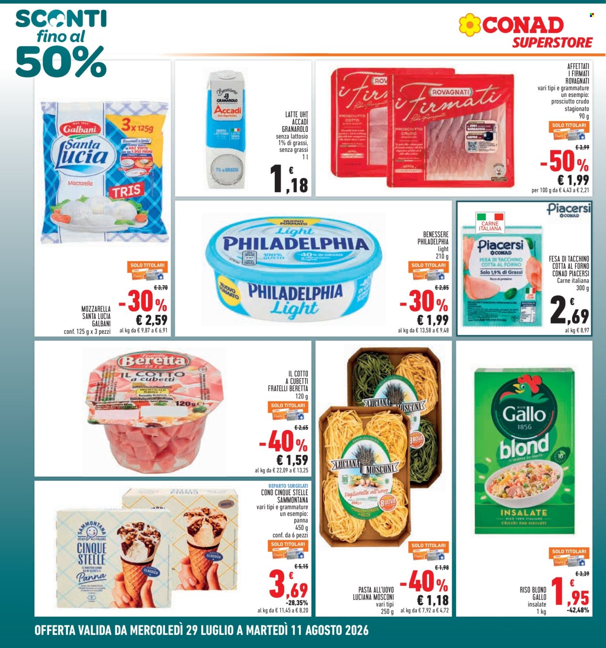 Volantino Conad - 29/7/2026 - 11/8/2026. Pagina 2