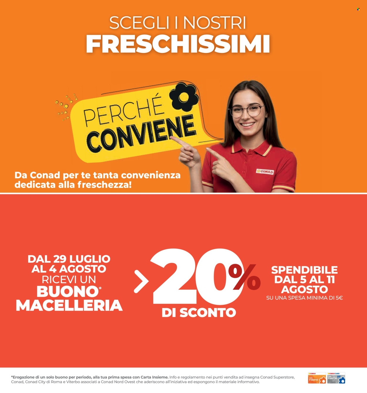 Volantino Conad - 29/7/2026 - 11/8/2026. Pagina 8