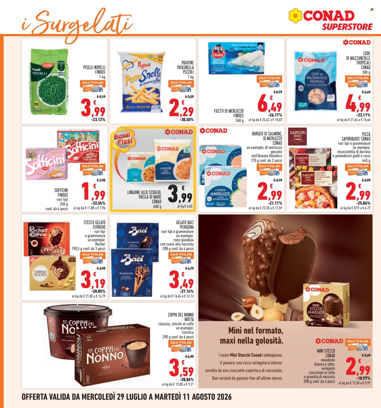 Volantino Conad - 29/7/2026 - 11/8/2026. Pagina 16