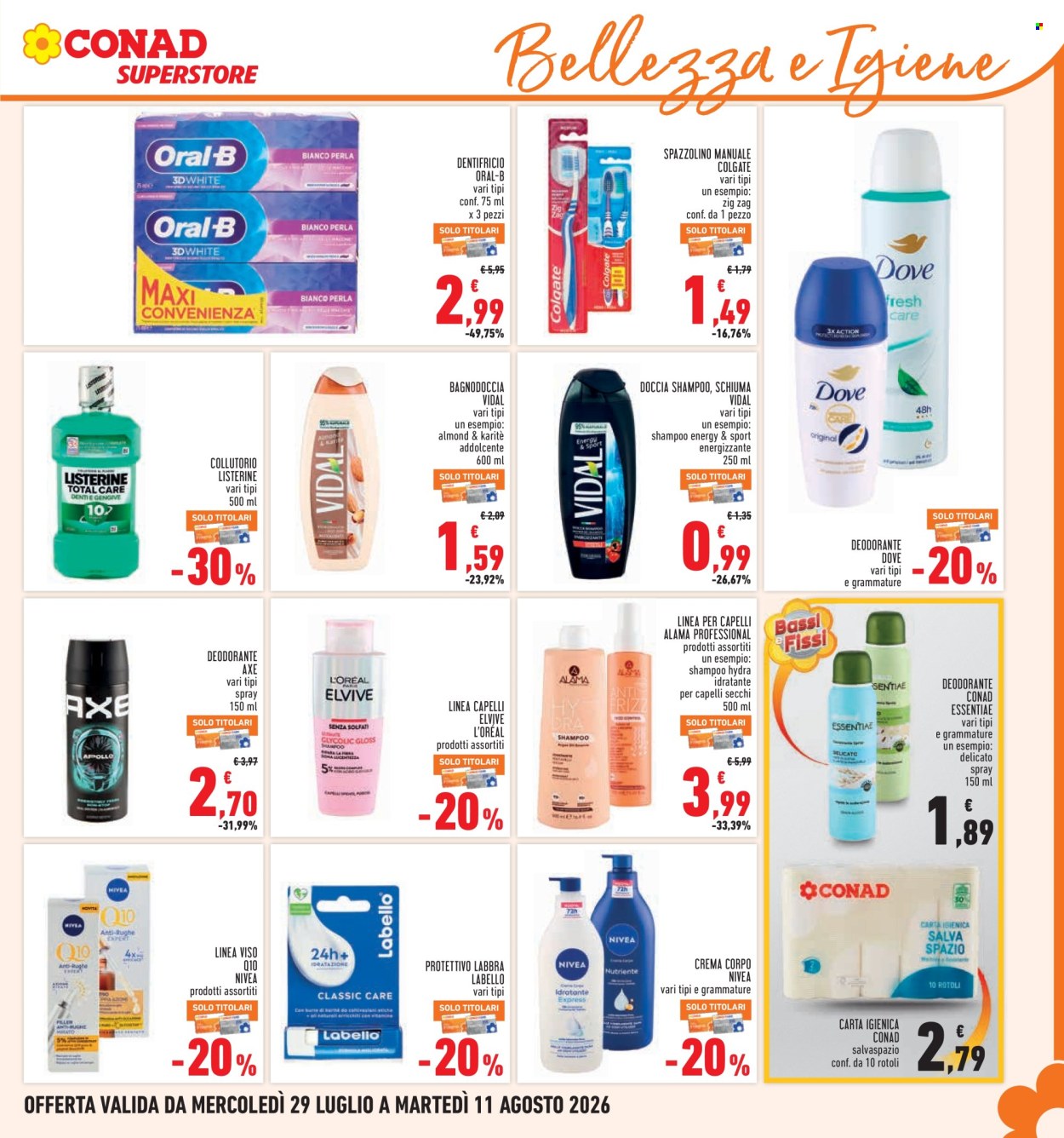 Volantino Conad - 29/7/2026 - 11/8/2026. Pagina 23