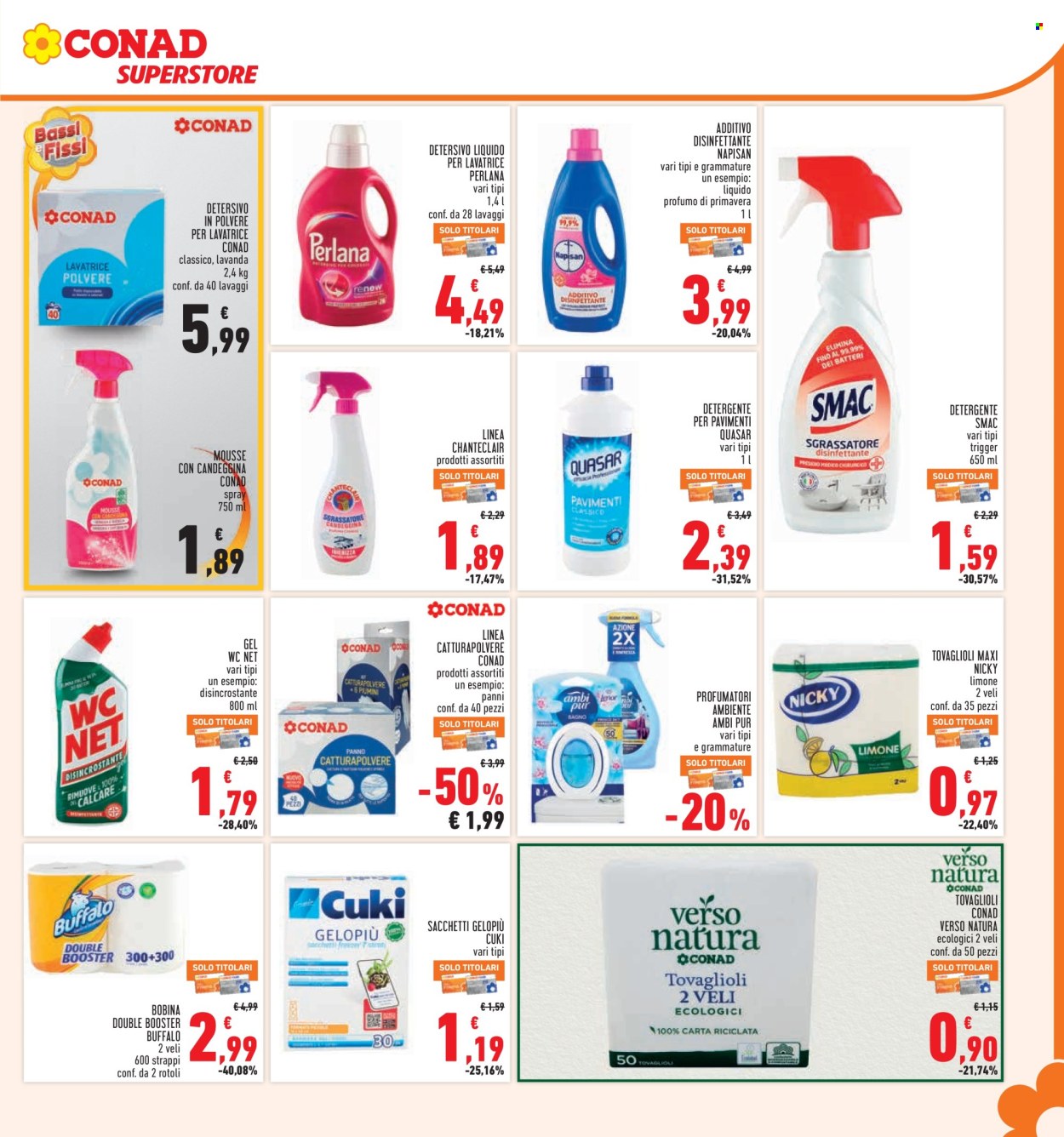 Volantino Conad - 29/7/2026 - 11/8/2026. Pagina 25