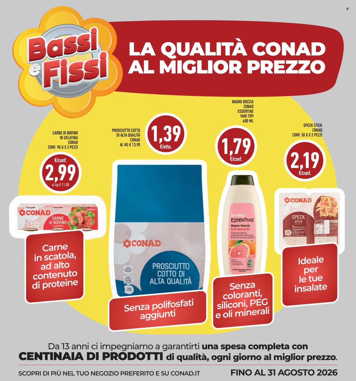 Volantino Conad - 29/7/2026 - 11/8/2026. Pagina 27