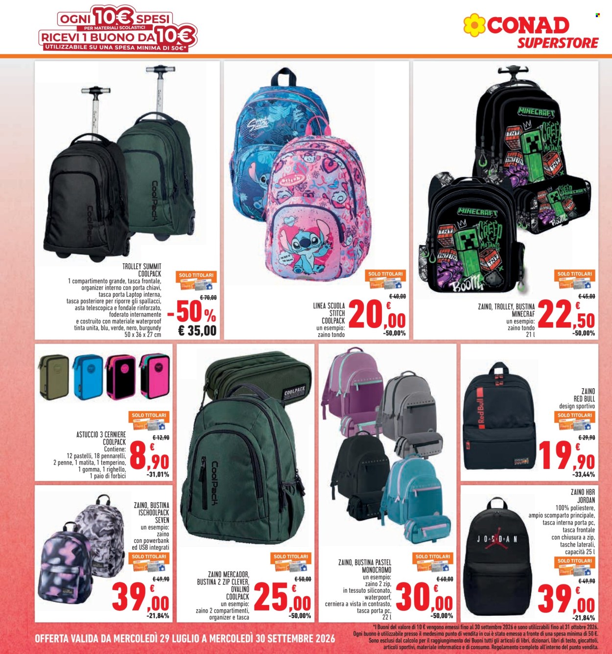 Volantino Conad - 29/7/2026 - 11/8/2026. Pagina 28