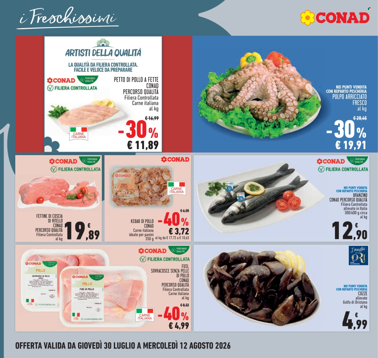 Volantino Conad - 30/7/2026 - 12/8/2026. Pagina 10