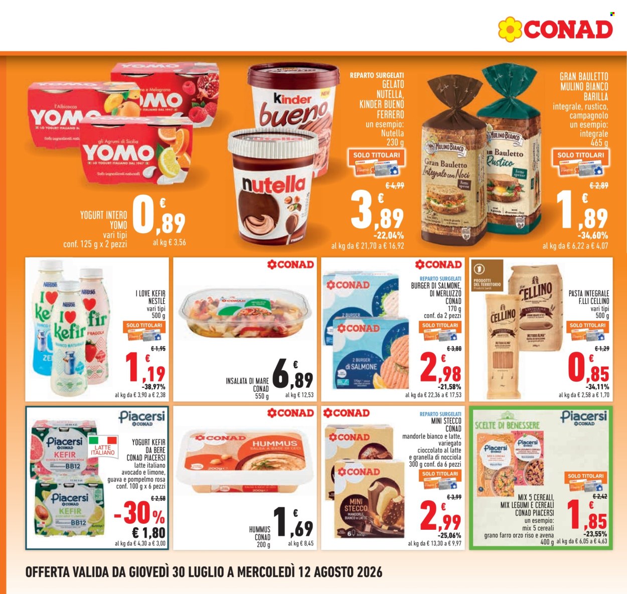 Volantino Conad - 30/7/2026 - 12/8/2026. Pagina 14
