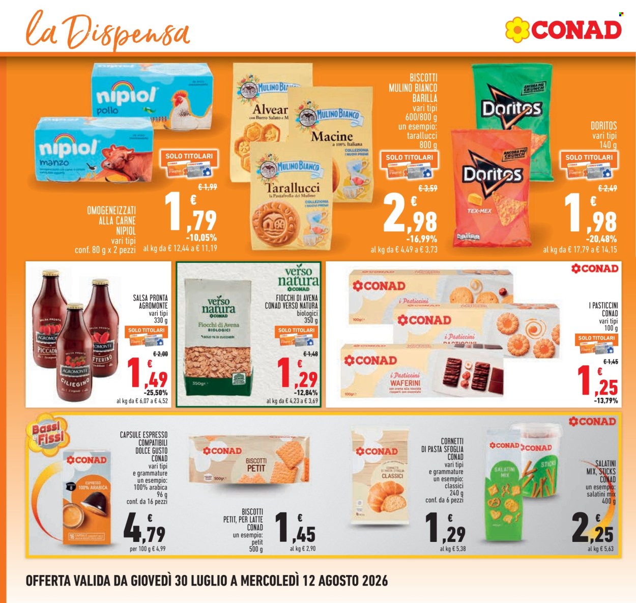 Volantino Conad - 30/7/2026 - 12/8/2026. Pagina 16