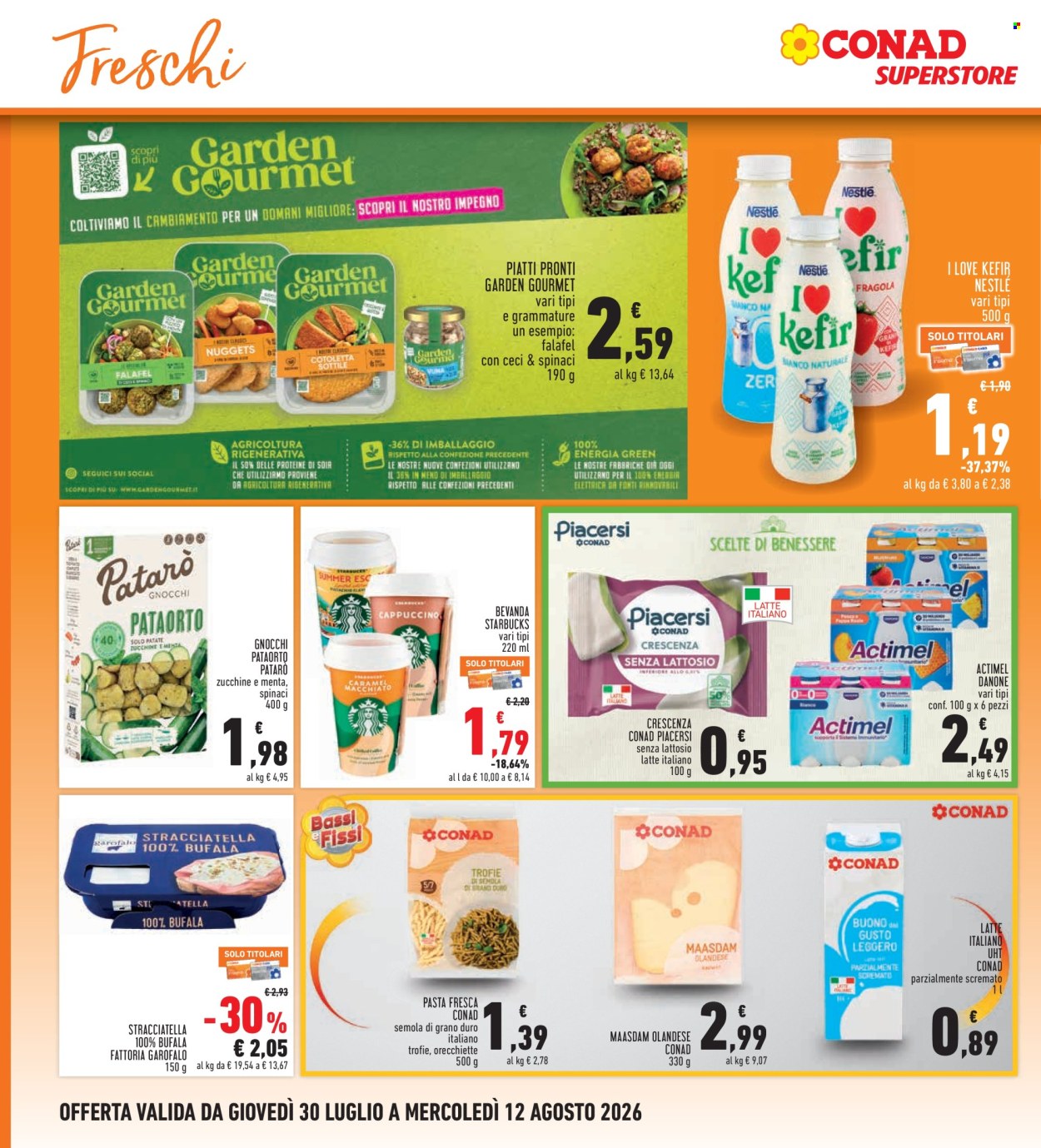 Volantino Conad - 30/7/2026 - 12/8/2026. Pagina 12