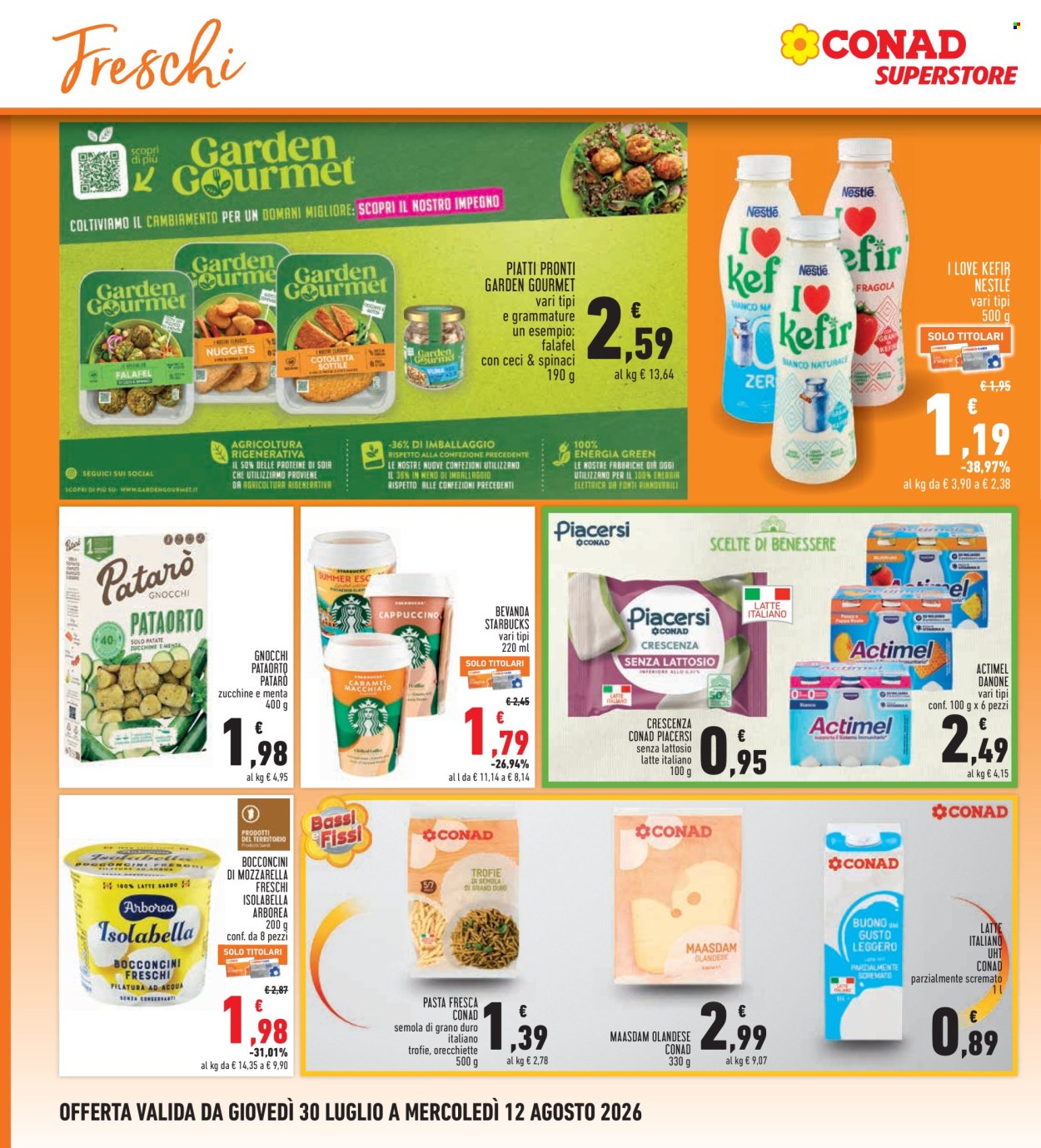 Volantino Conad - 30/7/2026 - 12/8/2026. Pagina 12
