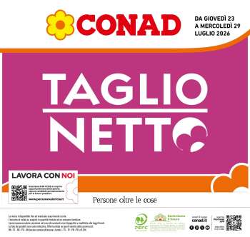 Volantino Conad - 23/7/2026 - 29/7/2026.