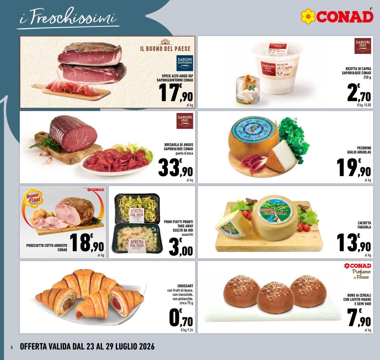 Volantino Conad - 23/7/2026 - 29/7/2026. Pagina 6