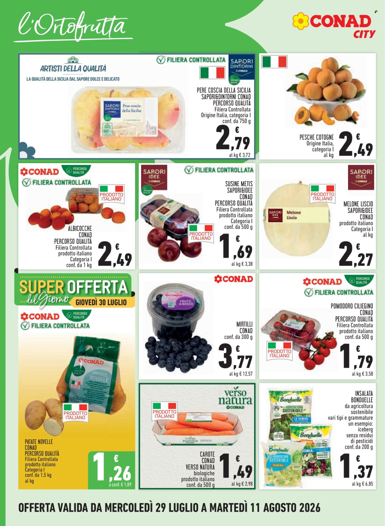 Volantino Conad - 29/7/2026 - 11/8/2026. Pagina 4