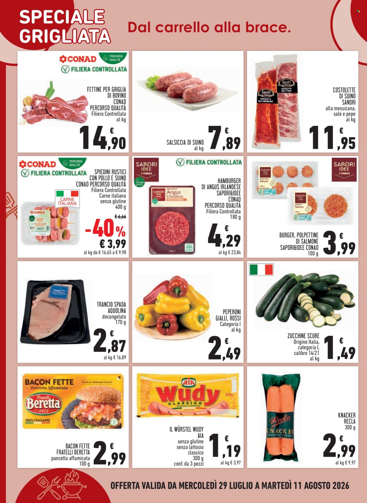 Volantino Conad - 29/7/2026 - 11/8/2026. Pagina 6