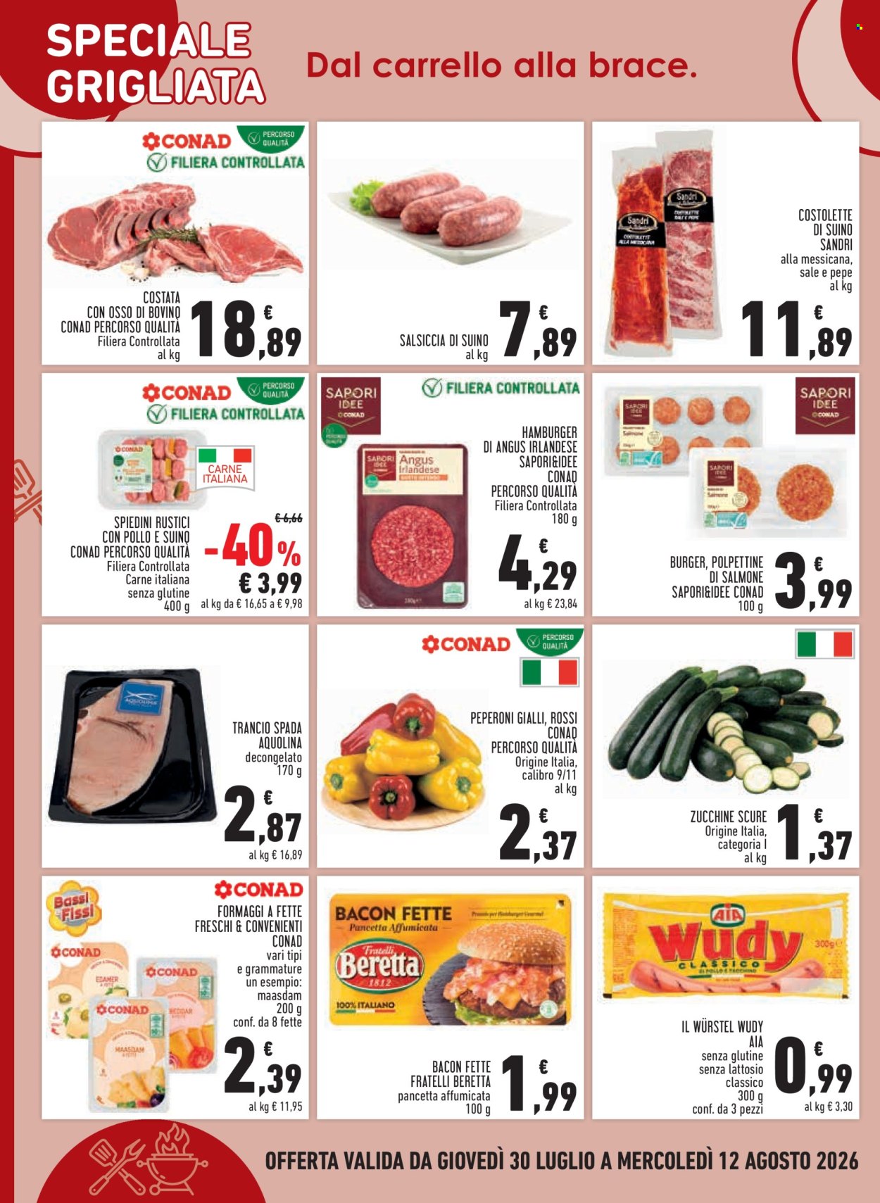 Volantino Conad - 30/7/2026 - 12/8/2026. Pagina 4