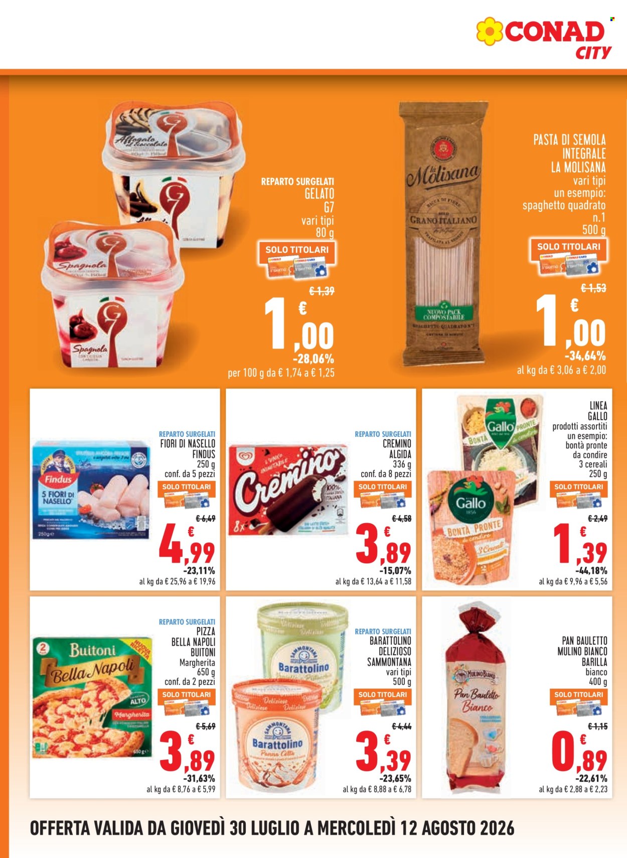 Volantino Conad - 30/7/2026 - 12/8/2026. Pagina 8