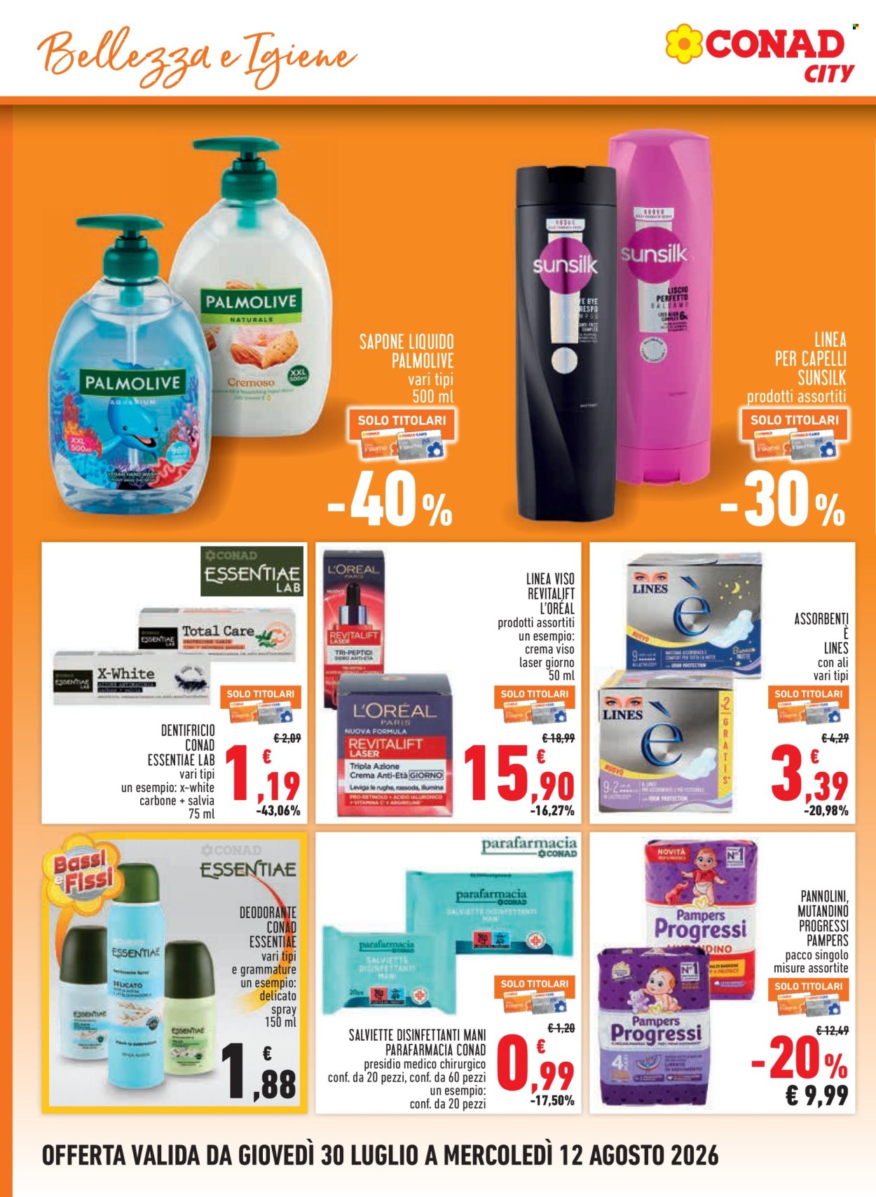 Volantino Conad - 30/7/2026 - 12/8/2026. Pagina 12