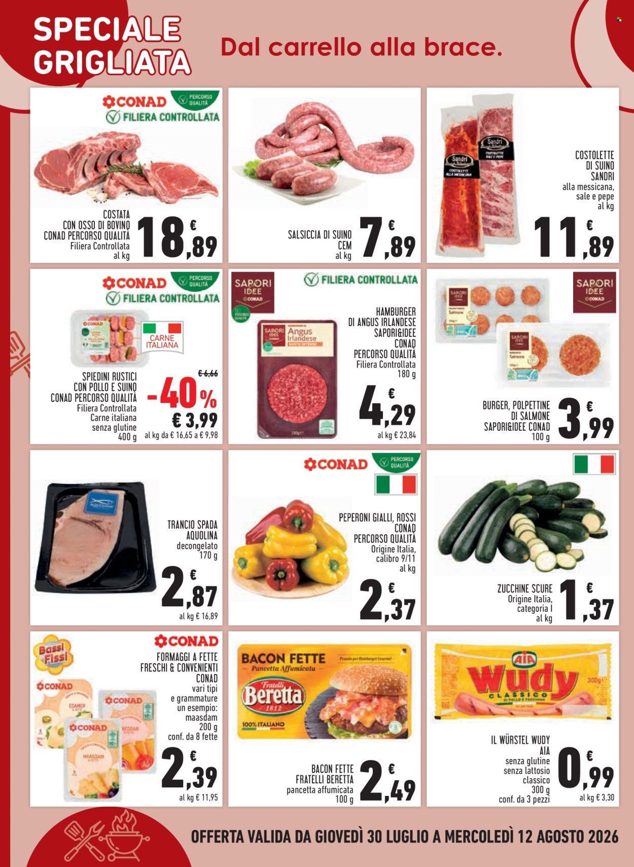 Volantino Conad - 30/7/2026 - 12/8/2026. Pagina 4