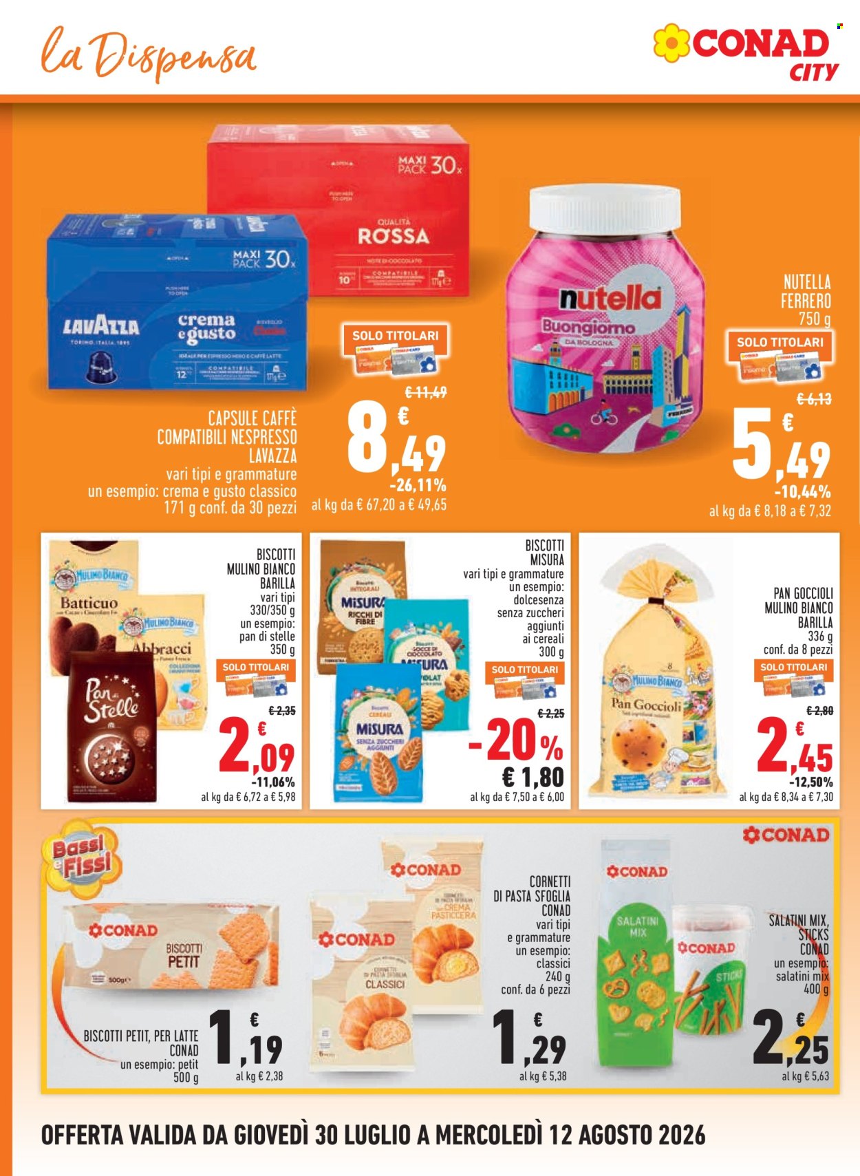 Volantino Conad - 30/7/2026 - 12/8/2026. Pagina 10