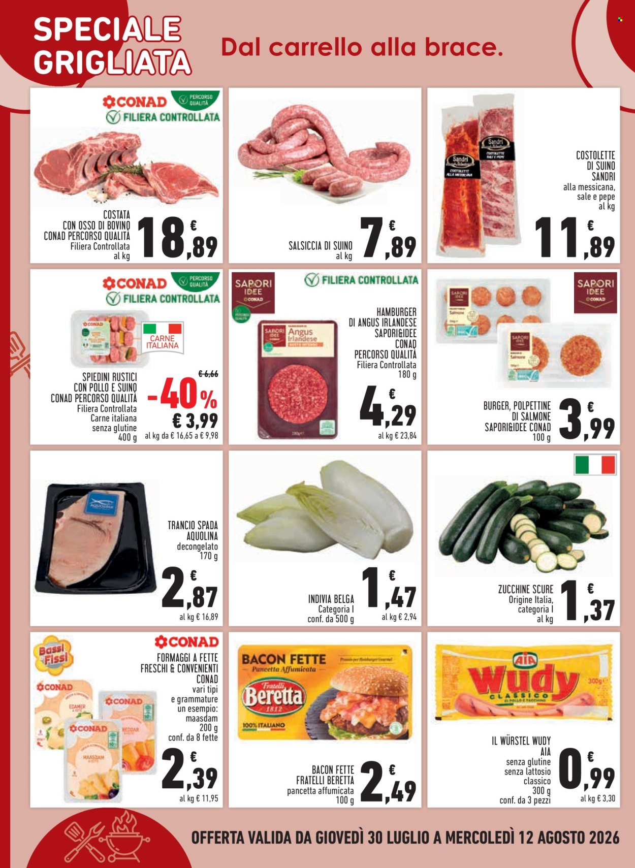 Volantino Conad - 30/7/2026 - 12/8/2026. Pagina 4