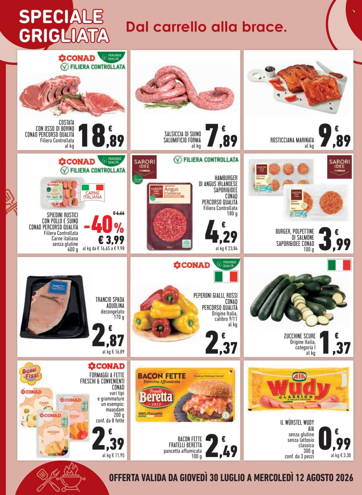 Volantino Conad - 30/7/2026 - 12/8/2026. Pagina 4
