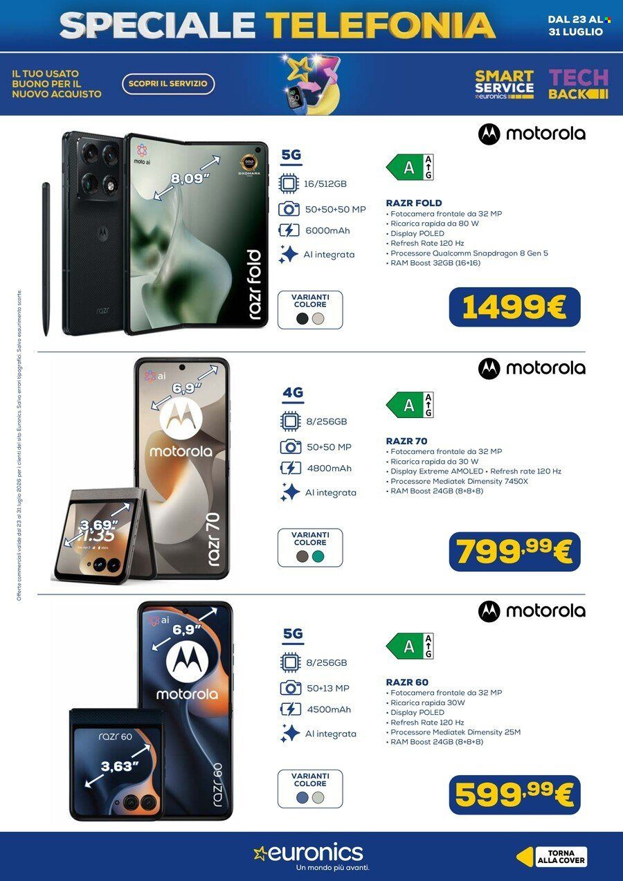 Volantino Euronics - 23/7/2026 - 31/7/2026. Pagina 4