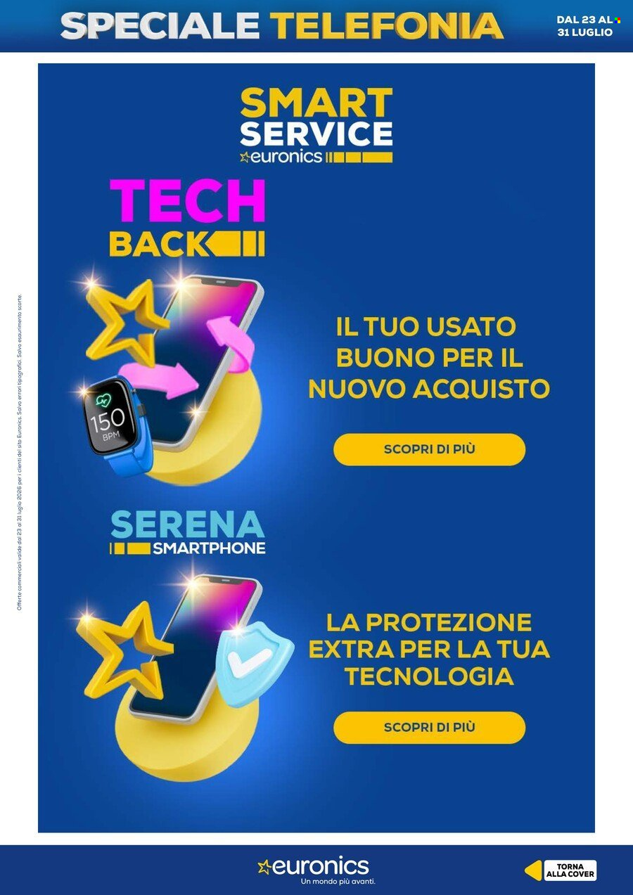 Volantino Euronics - 23/7/2026 - 31/7/2026. Pagina 11