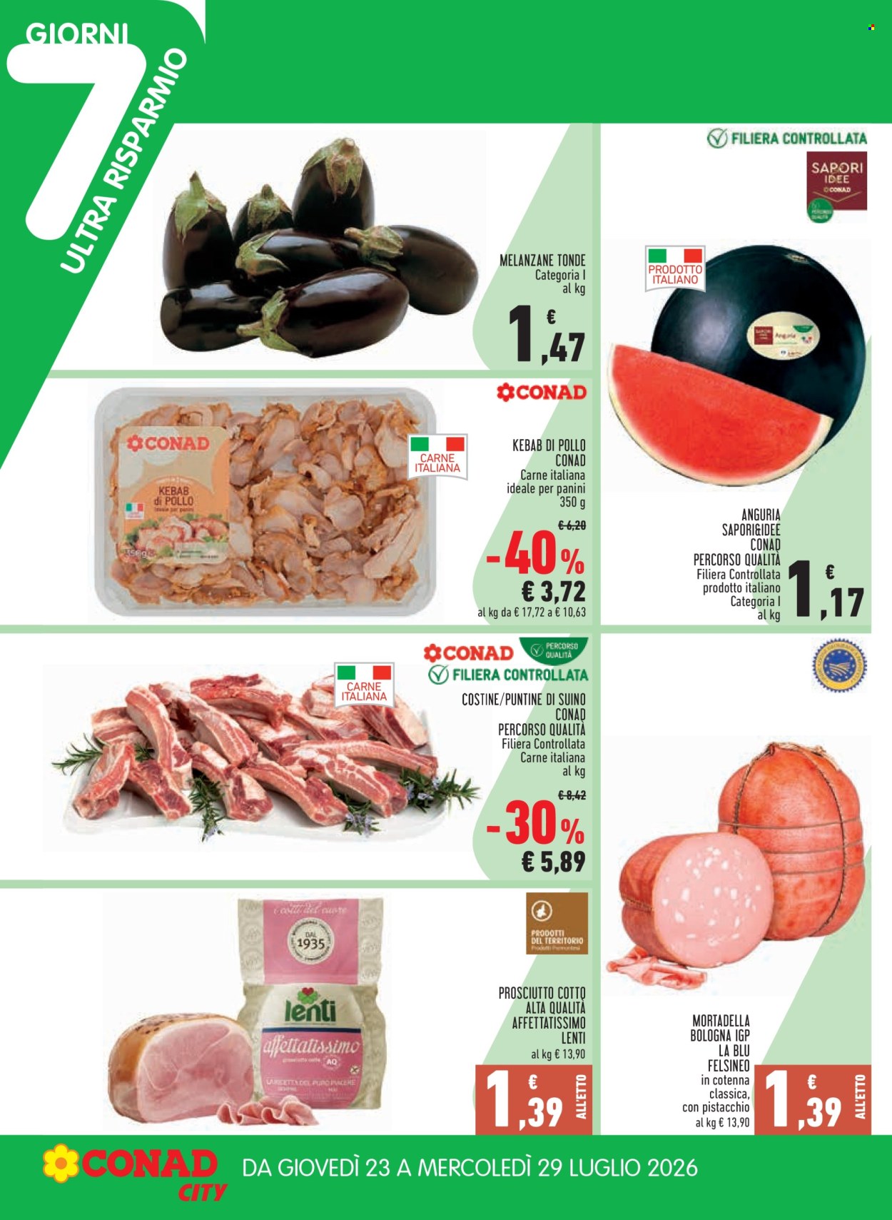 Volantino Conad - 23/7/2026 - 29/7/2026. Pagina 2