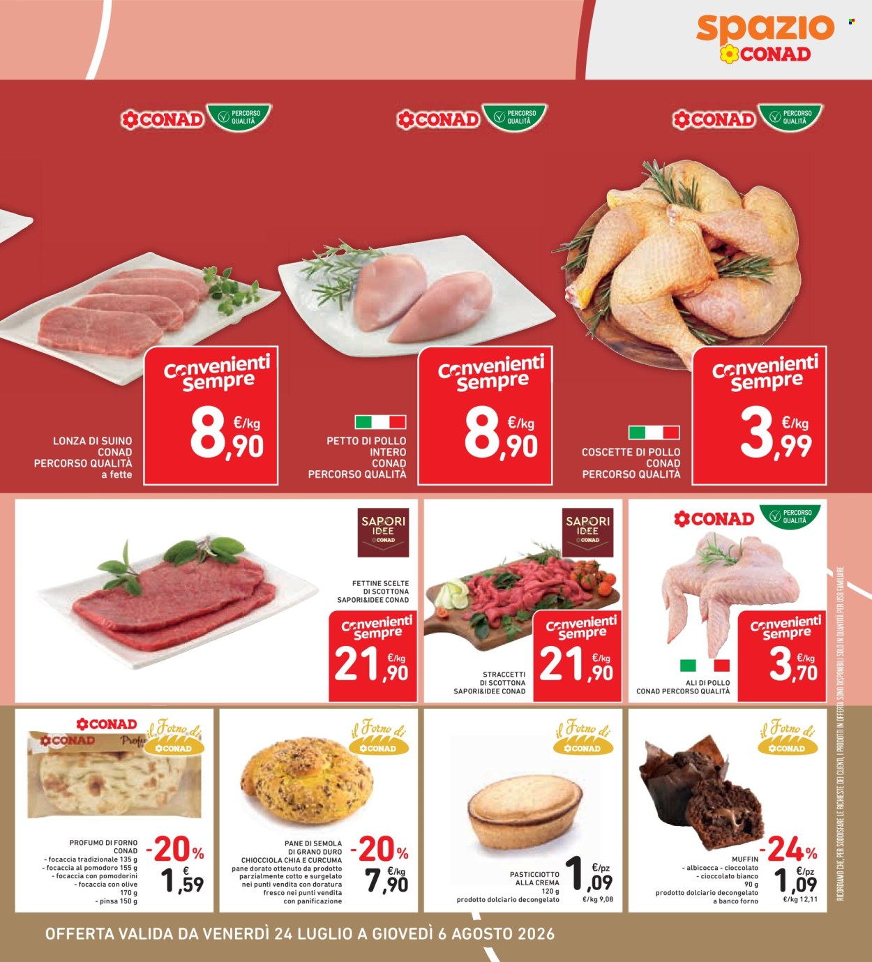 Volantino Spazio Conad - 24/7/2026 - 6/8/2026. Pagina 23